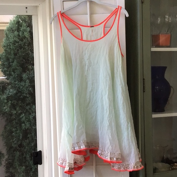 Free People Sleeveless Tunic Top - Picture 2 of 6